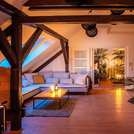 A/c Lux Rooftop 6br+3.5bath Wenceslas Square Apartmán *