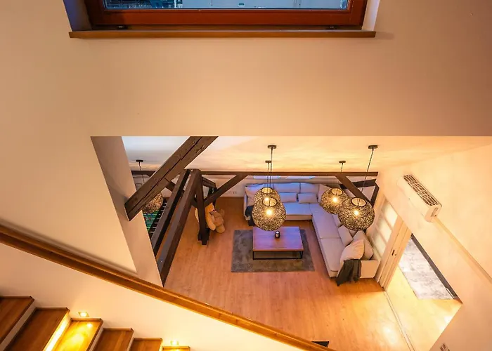 A/c Lux Rooftop 6br+3.5bath Wenceslas Square * プラハ