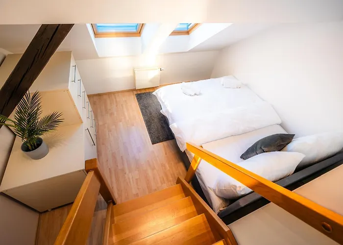A/c Lux Rooftop 6br+3.5bath Wenceslas Square アパート プラハ