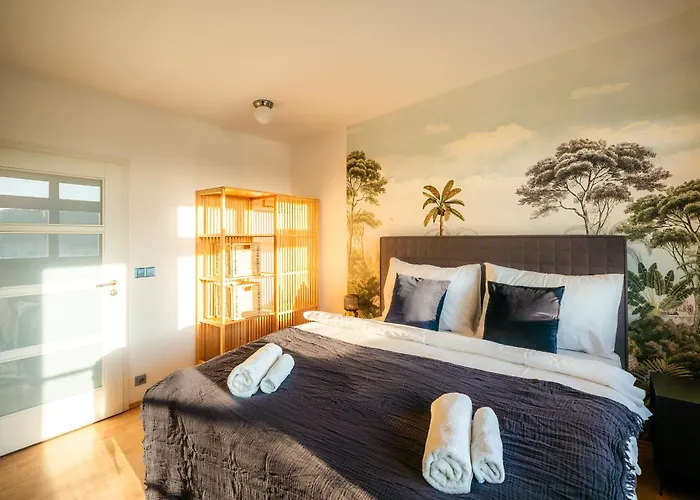 A/c Lux Rooftop 6br+3.5bath Wenceslas Square * プラハ
