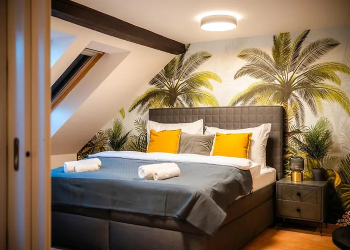 A/c Lux Rooftop 6br+3.5bath Wenceslas Square アパート