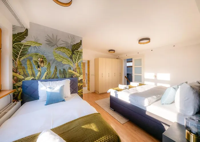 アパート A/c Lux Rooftop 6br+3.5bath Wenceslas Square プラハ