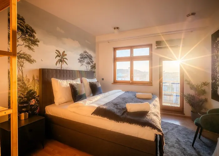 アパート A/c Lux Rooftop 6br+3.5bath Wenceslas Square プラハ