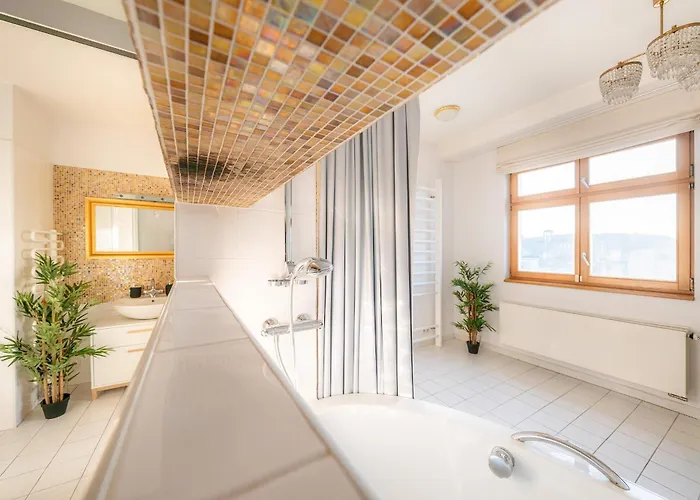 A/c Lux Rooftop 6br+3.5bath Wenceslas Square *