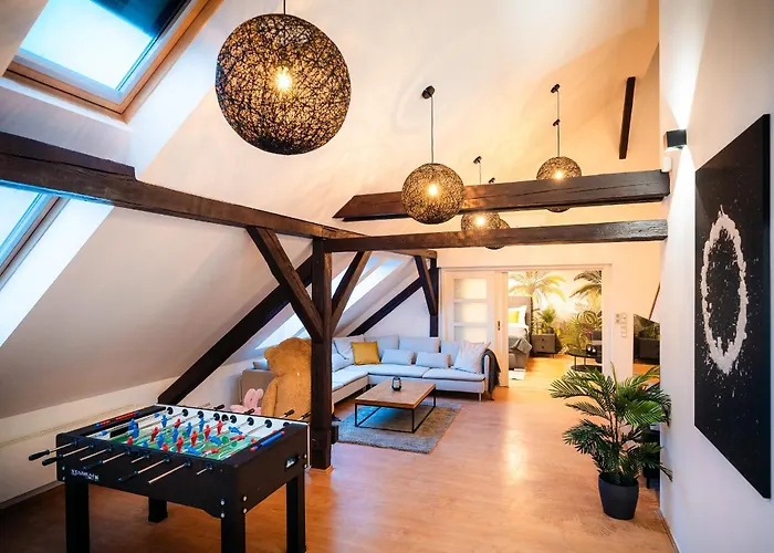 A/c Lux Rooftop 6br+3.5bath Wenceslas Square アパート