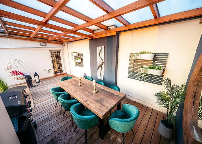 アパート A/c Lux Rooftop 6br+3.5bath Wenceslas Square