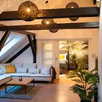 A/c Lux Rooftop 6br+3.5bath Wenceslas Square Prag